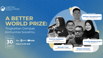 Inisiatif Baik Campaign.com: A Better World Prize Sebagai Jawaban Keresahan Komunitas Sosial di Indonesia