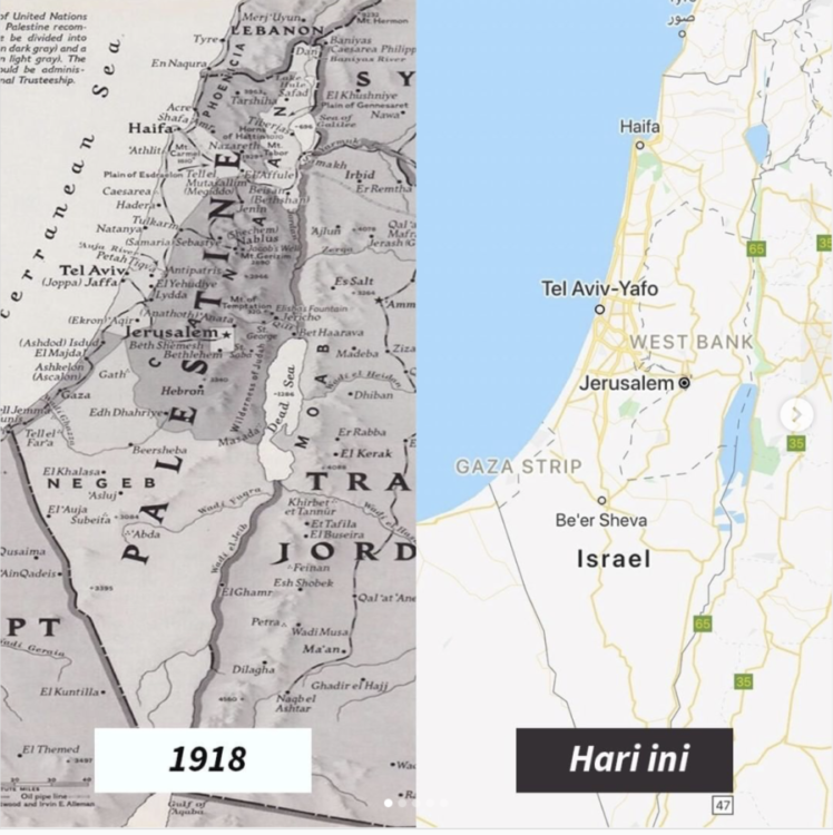 Viral Peta Palestina Hilang karena Dihapus dari Google Maps. Begini Penjelasan dari Google