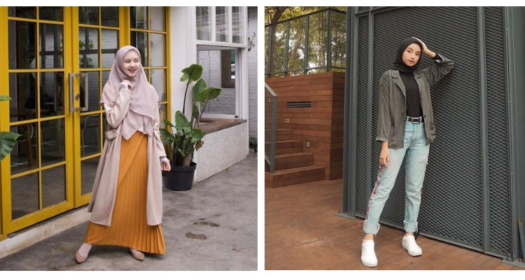 5 Ide Kreatif Mix and Match Outer untuk para Hijabers. Cocok buat Kamu yang Suka Gaya Simpel!