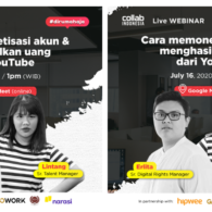 Collab Asia Gelar Webinar Gratis untuk Membuka Peluang Karir Melalui Youtube