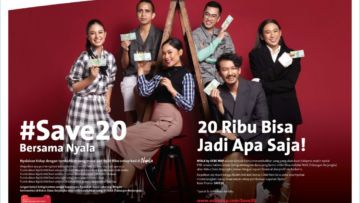 Bank OCBC NISP Luncurkan Gerakan #Save20 by Nyala, Ajak Generasi Muda Kelola Keuangan Mulai dengan Rp20 Ribu 