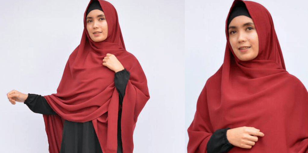 5 Bahan Hijab Ternyaman Buat Dipakai di Rumah. Praktis, Bisa Tanpa Jarum Pentul!