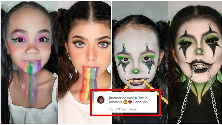 Tirukan Makeup Jharna Bhagwani, Bocah Ini Viral Karena Hasilnya Hampir Mirip!