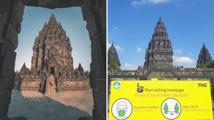 Candi Prambanan dan Ratu Boko Dibuka Hari Ini. Wisatawan Luar Daerah Harus Bawa Surat Sehat!