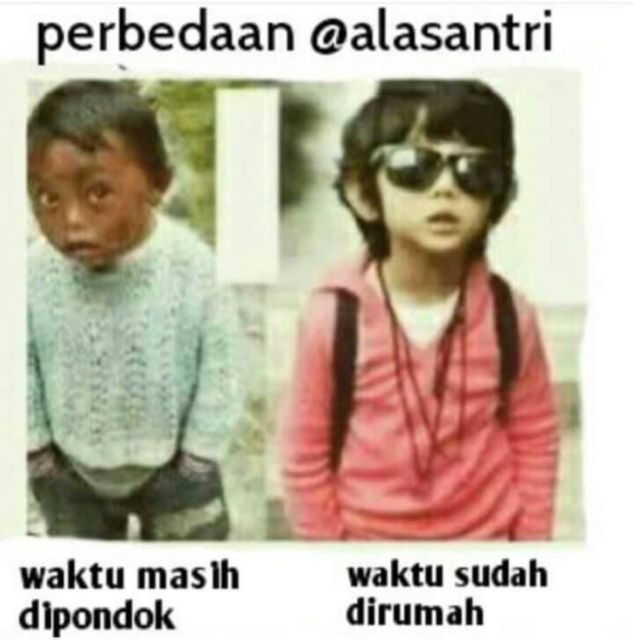 11 Meme Kocak Gambaran Kehidupan Khas Anak Santri. Ternyata Nggak Beda Jauh sama Anak Kosan :D