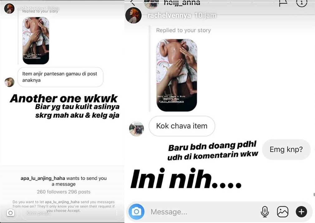 Sang Anak Lagi-Lagi Jadi Korban Hate Speech, Rachel Vennya Kali ini Justru Tanggapi Santai