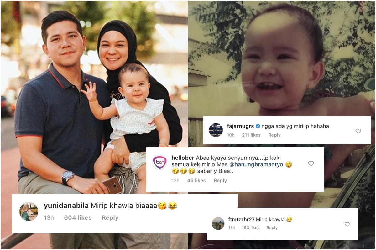 Posting Foto Waktu Bayi Biar Dibilang Mirip Anak, Zaskia Mecca Malah Lebih Mirip Keponakannya