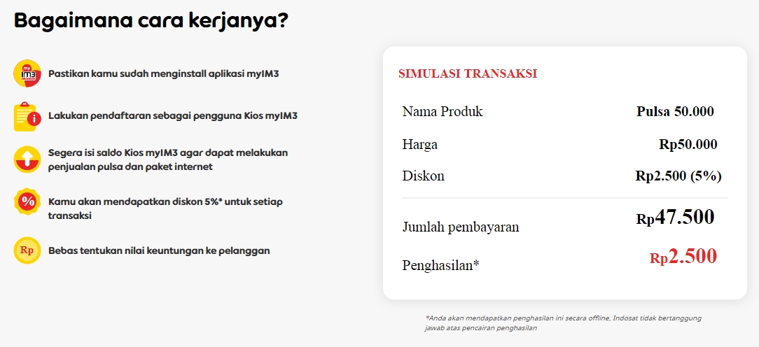 Buka Peluang Usaha, IM3 Ooredoo Hadirkan 'Kios myIM3' Agar Masyarakat Bisa Jualan Paket Internet & Pulsa Lewat Fitur Aplikasi