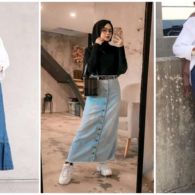 5 Cara Tampil Ideal dengan Rok Jeans; Buat yang Badannya Kecil Sampai Besar, Bisa!