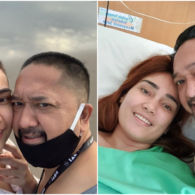 Demi Mendukung Kemoterapi Feby Febiola, Franky Sihombing Potong Rambut Jadi Cepak juga. So Sweet!