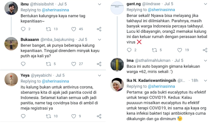 Kritik Kalung Antivirus Corona, Sherina: Semoga Nyawa Tak Melayang karena Takhayul yang Diilmiahkan