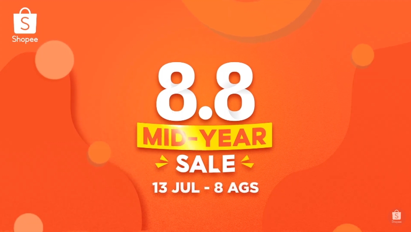 Shopee Gelar 8.8 Mid Year Sale dengan Hadirkan Kebutuhan Normal Baru & Game Show Berhadiah Ratusan Juta