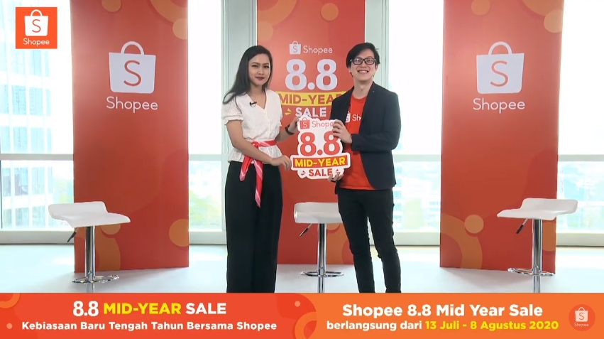 Shopee Gelar 8.8 Mid Year Sale dengan Hadirkan Kebutuhan Normal Baru & Game Show Berhadiah Ratusan Juta