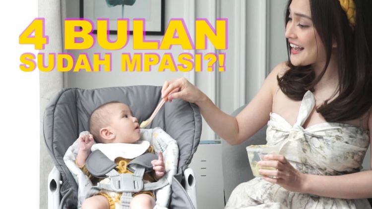 Claire Udah Diberi MPASI Sebelum Usia 5 Bulan, Shandy Aulia Bantah sang Anak Kurang Gizi