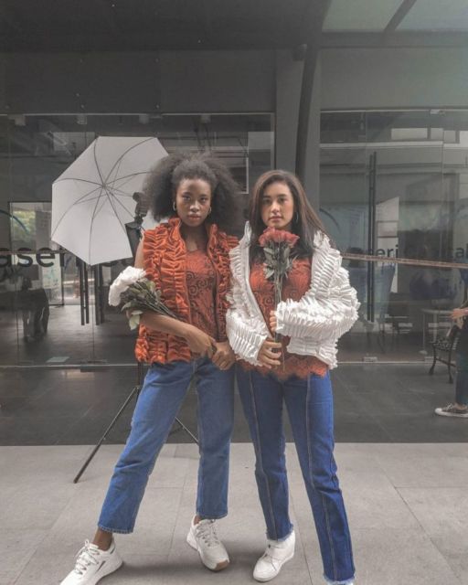 Hits di Instagram! Ini Penampilan Unik Afifah dan Sylla yang Cantiknya Eksotis