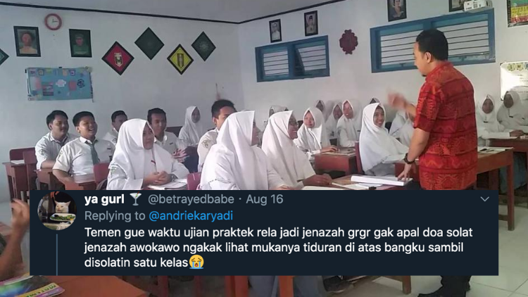 9 Kejadian Konyol Warganet Saat Pelajaran Agama di Masa Sekolah. Ternyata Mapel ini Seru juga!