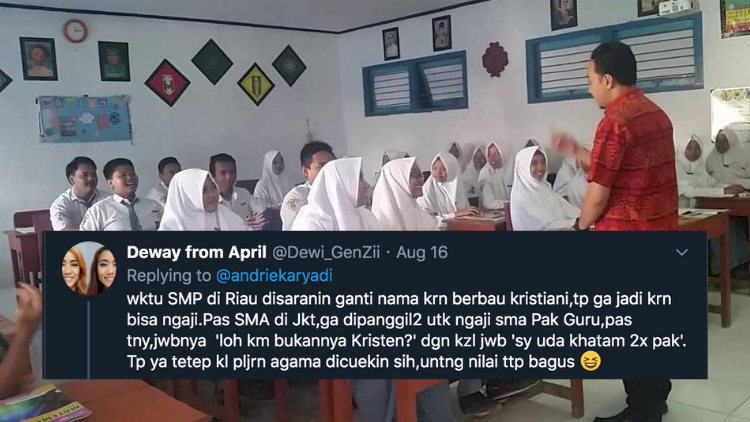 9 Kejadian Konyol Warganet Saat Pelajaran Agama di Masa Sekolah. Ternyata Mapel ini Seru juga!