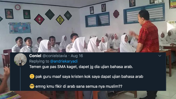 9 Kejadian Konyol Warganet Saat Pelajaran Agama di Masa Sekolah. Ternyata Mapel ini Seru juga!