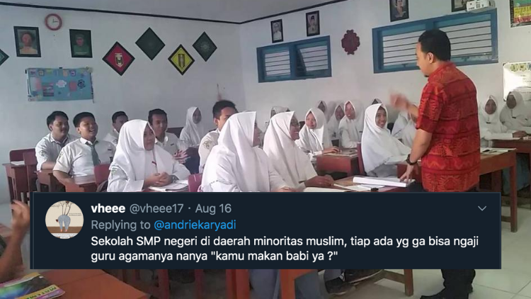 9 Kejadian Konyol Warganet Saat Pelajaran Agama di Masa Sekolah. Ternyata Mapel ini Seru juga!