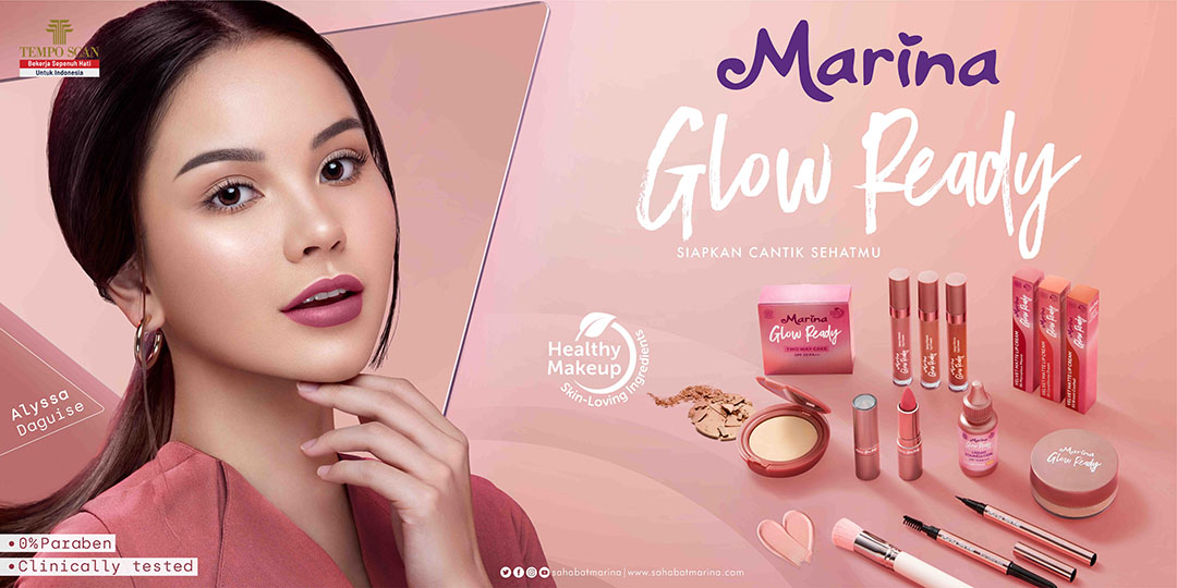 Memahami Pentingnya Tetap Pakai Makeup Selama Work from Home, Marina Luncurkan 