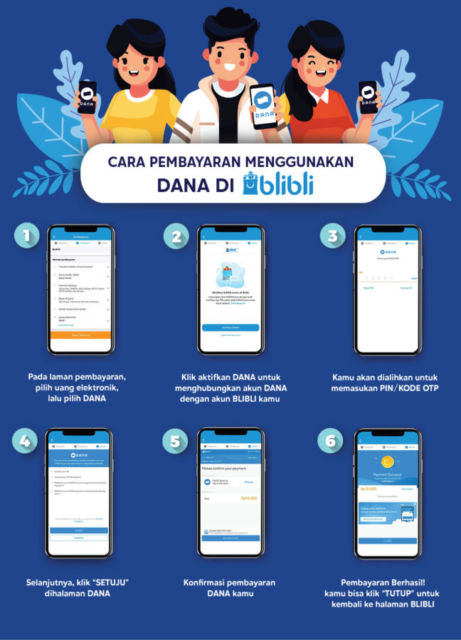 Kolaborasi dengan DANA, Blibli Jadi e-Commerce dengan Opsi Pembayaran Digital Terlengkap Bagi Pengguna