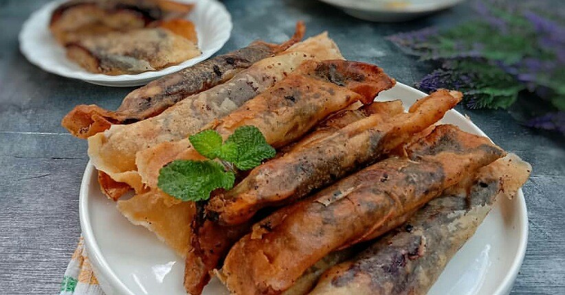 6 Kreasi Camilan Gurih dan Manis dari Kulit Lumpia. Tipis Lentur Anti Sobek, Praktis Bikinnya