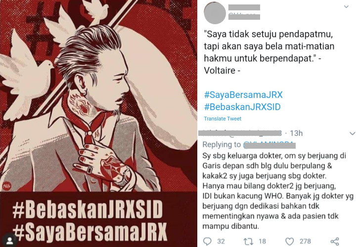 Jerinx SID Ditahan dan jadi Tersangka, sang Istri: Jangan Takut, Aku Tetap di Sini