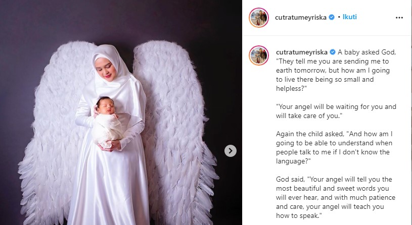 Unggah Foto Bareng Sang Anak, Cut Meyriska Tulis Kisah Mengharukan Soal Arti Menjadi Ibu