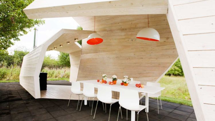 8 Inspirasi Desain Gazebo Minimalis Modern untuk Taman Rumahmu