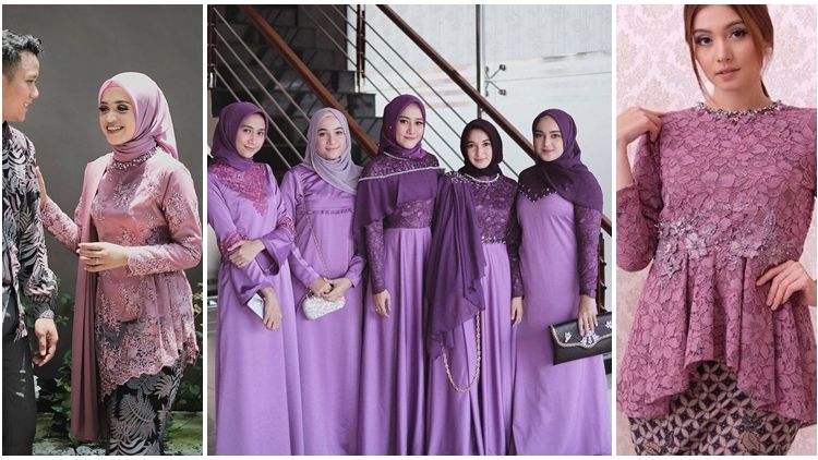 Pesona Kebaya Ungu yang Langka Banget di Pasaran. Pas Buat yang Pengen Ganti Suasana!