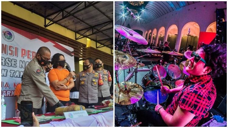 Karena Kepemilikan Ganja, Drummer J-Rocks dan Beberapa Kru Band Diamankan Pihak Kepolisian