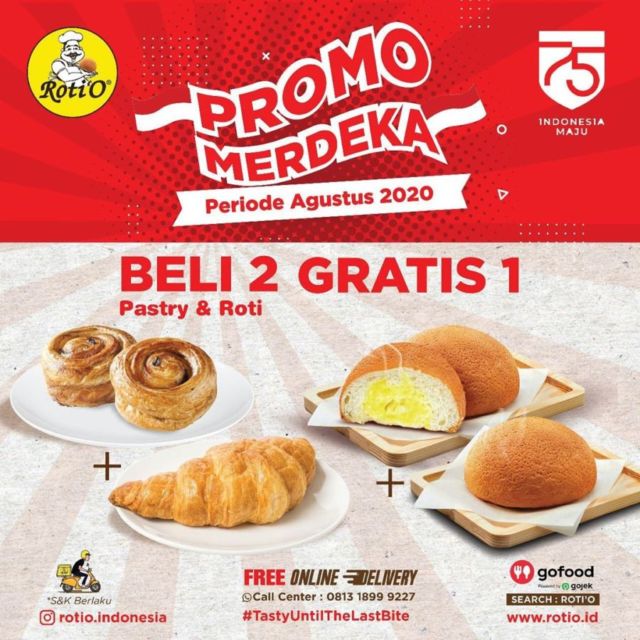 15 Promo Makanan 17 Agustus yang Enak dan Murah. Bisa Beli Pizza Seharga 17 Rupiah!