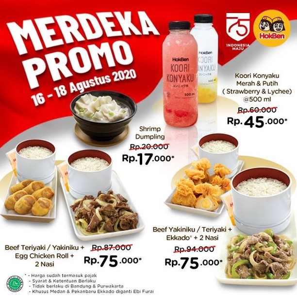 15 Promo Makanan 17 Agustus yang Enak dan Murah. Bisa Beli Pizza Seharga 17 Rupiah!