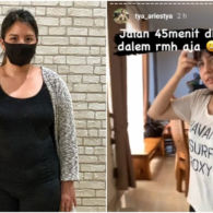 Langsing Berkat Diet Sehat dan Jalan Kaki, Tya Ariestya Berpesan Jangan Lupa Cintai Diri Sendiri