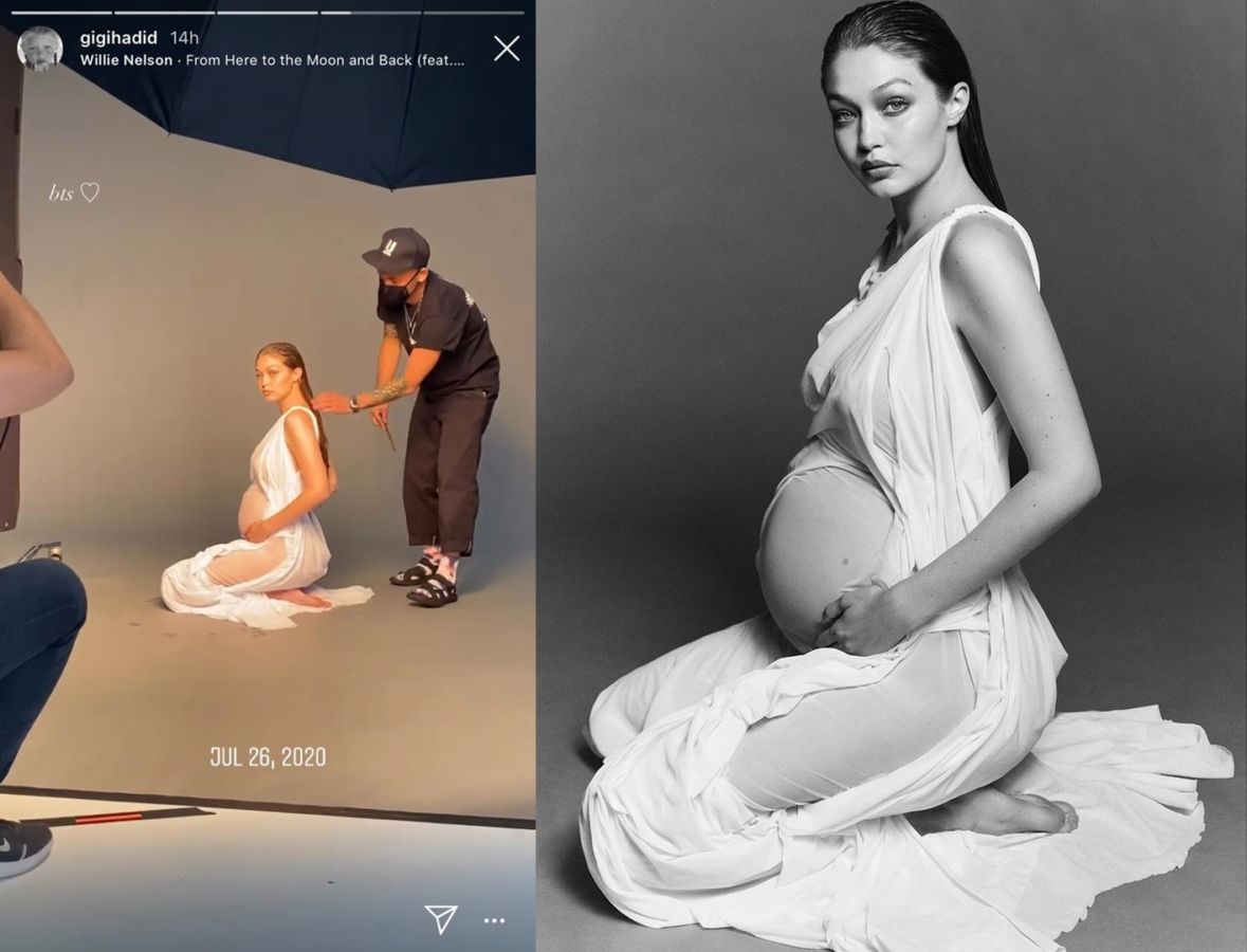 Akhirnya Gigi Hadid Umumkan Secara Resmi Kehamilannya Lewat Maternity Photoshoot. Cantik Banget!