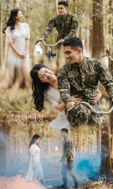 11 Potret Pre-wedding ala Crash Landing on You yang Trending, Inikah Namanya Drama Jadi Nyata?