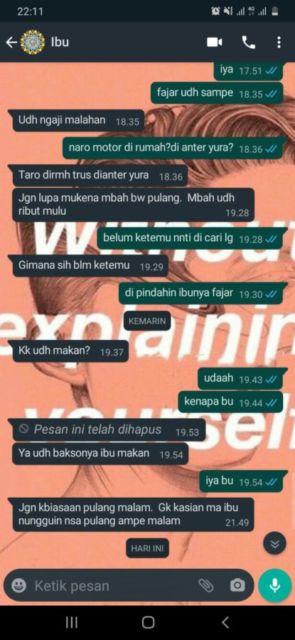 Disuruh Pulang Emak Saat Lagi Main Emang Ngeselin, Tapi Kalau Lihat Chat Warganet ini Lucu juga~