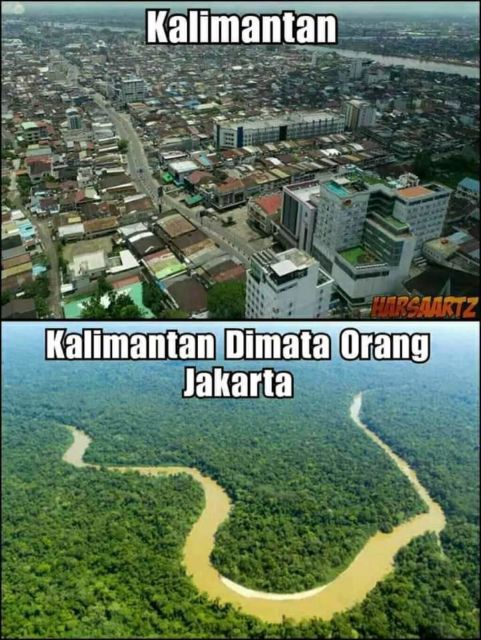 Kata Warganet sih Begini Bayangan Kota Lain di Mata Orang Jakarta. Padahal sih Beda Jauh~