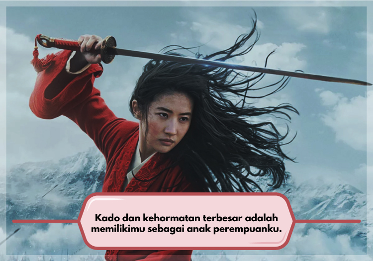 11 Kutipan dari Film Mulan yang Relate dengan Kita. Cewek juga Bisa jadi Pemimpin, kali!