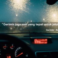 7 Quotes Terbaik dari Cerpen Gerimis Karya Raditya Dika. Siap-siap Baper Dibuatnya