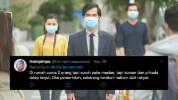 Viral Kabar Anjuran Pemerintah agar Kita Tetap Pakai Masker meski di Rumah, Begini Respons Warganet