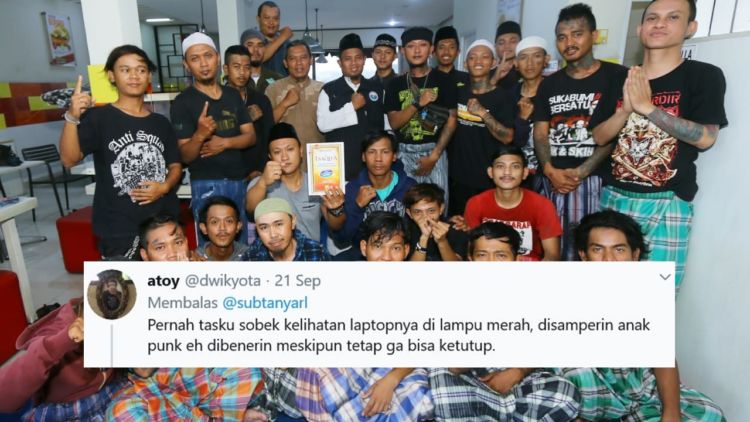 10 Kebaikan Anak Punk yang Diceritakan Warganet. Orang yang Tampilannya Urakan Belum Tentu Jahat!