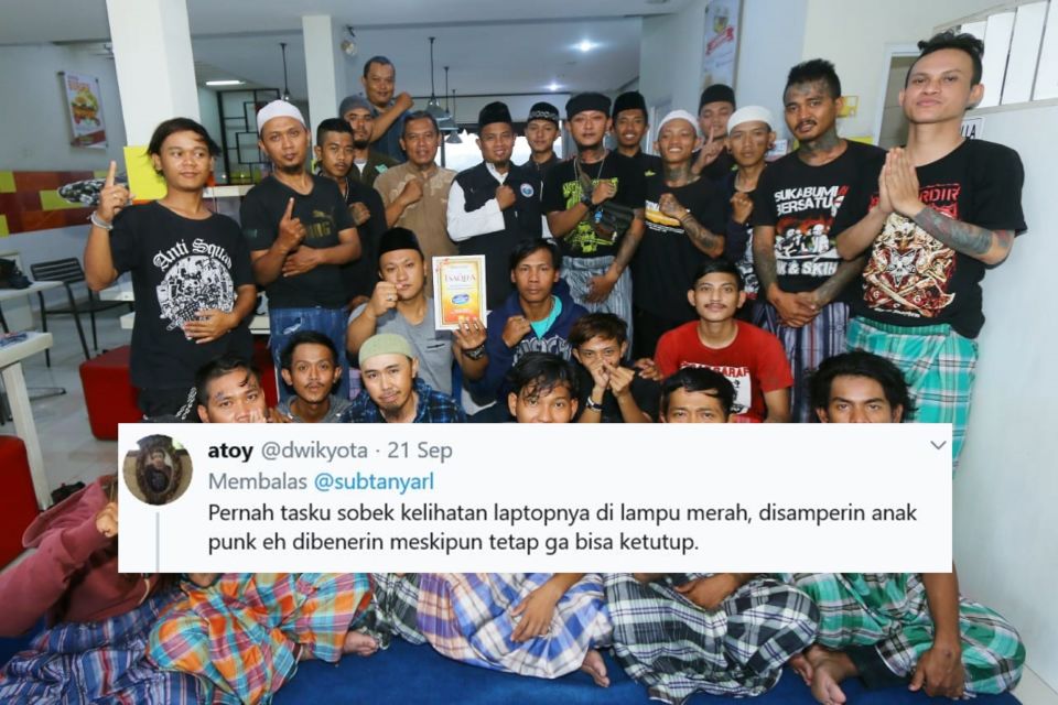 10 Kebaikan Anak Punk yang Diceritakan Warganet. Orang yang Tampilannya Urakan Belum Tentu Jahat!