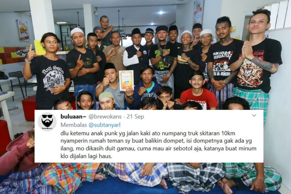 10 Kebaikan Anak Punk yang Diceritakan Warganet. Orang yang Tampilannya Urakan Belum Tentu Jahat!