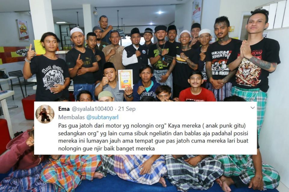 10 Kebaikan Anak Punk yang Diceritakan Warganet. Orang yang Tampilannya Urakan Belum Tentu Jahat!