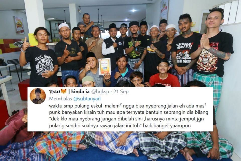 10 Kebaikan Anak Punk yang Diceritakan Warganet. Orang yang Tampilannya Urakan Belum Tentu Jahat!