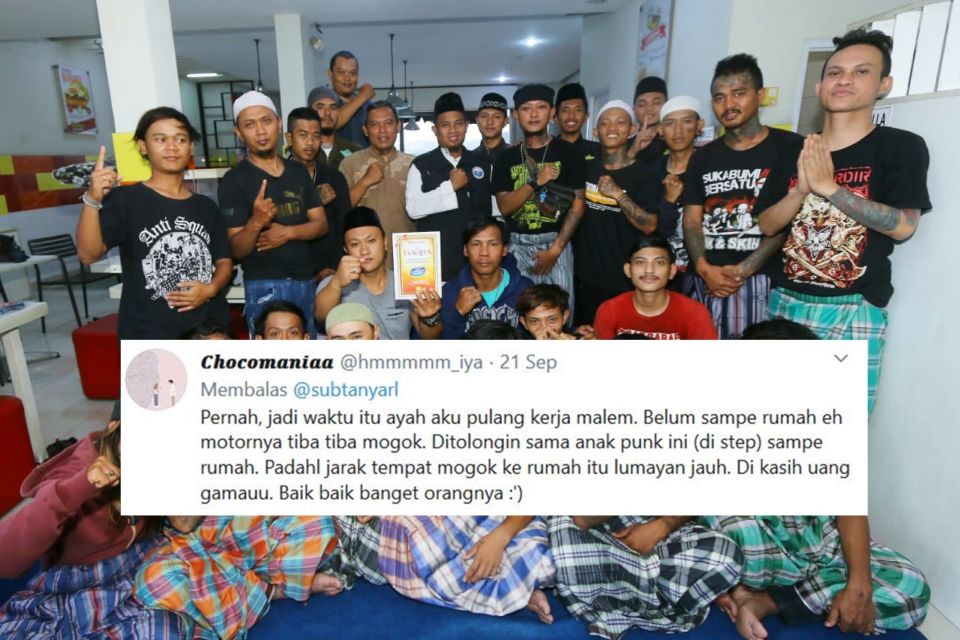 10 Kebaikan Anak Punk yang Diceritakan Warganet. Orang yang Tampilannya Urakan Belum Tentu Jahat!