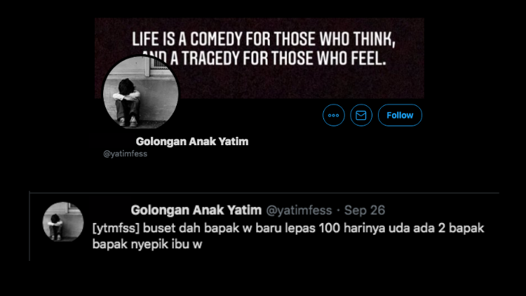 Kocaknya Curhatan Warganet Twitter “Golongan Anak Yatim”. Mau Ngakak, tapi kok Kasihan juga :(