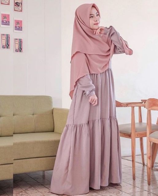 gamis untuk orang pendek