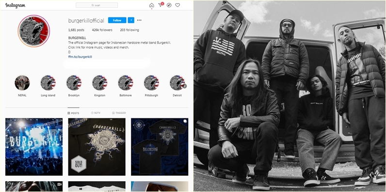 5 Band Indonesia dengan Followers Instagram Terbanyak. Kamu Salah Satu Penikmat Karya Mereka?